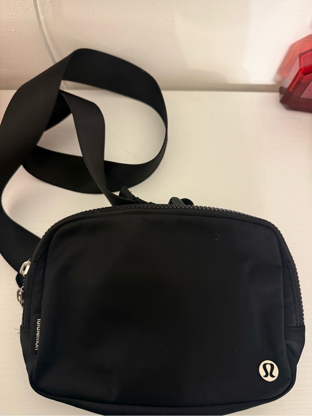 lululemon athletica Black womens Crossbody Belt Bag